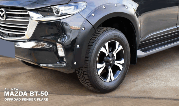 Fender Flares Matte Black Mazda