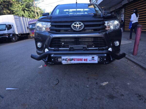 Front Nudge Bar Bumper With LED For Toyota Hilux