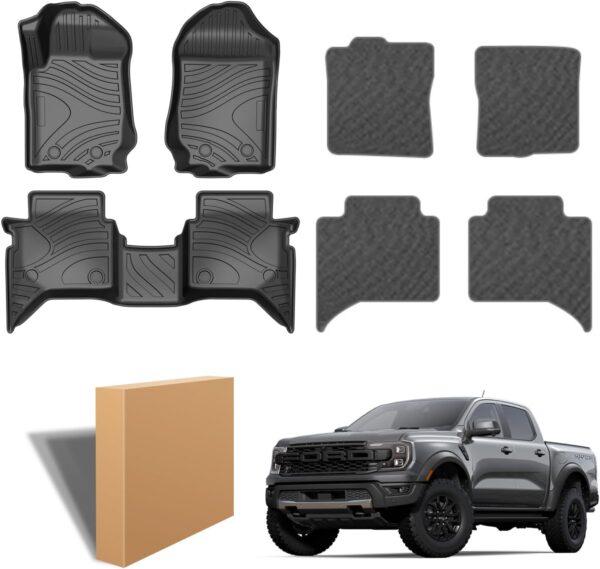 3D Mat Floor Ford Ranger 22+