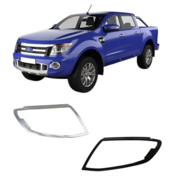 Ford Ranger (T6) 2012-2016 Front Headlight Grilles