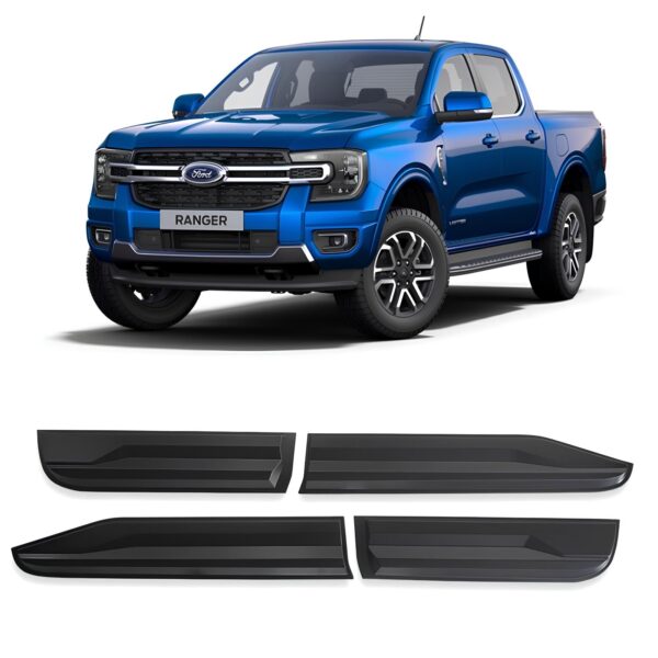 Ford Ranger T9 2023+ | Side Body Cladding – [Slim]