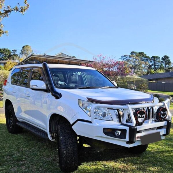 Black Stainless Steel Snorkel Kit Suits Landcruiser Prado 150 Series 2009+