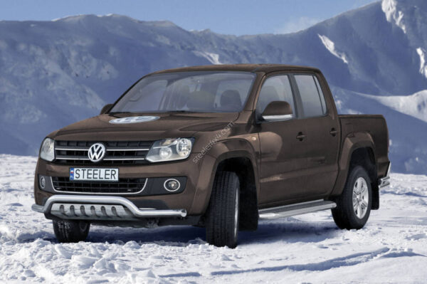 Spoiler bar with axle plate VW  Amarok 2010-2016