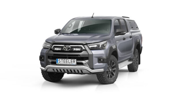 Spoiler bar with axle plate Fit Toyota Hilux Invincible 2021+