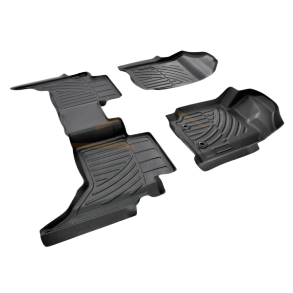 3D TPE Floor Mats Liner Suits Ranger Dual Cab 2011 - 2021