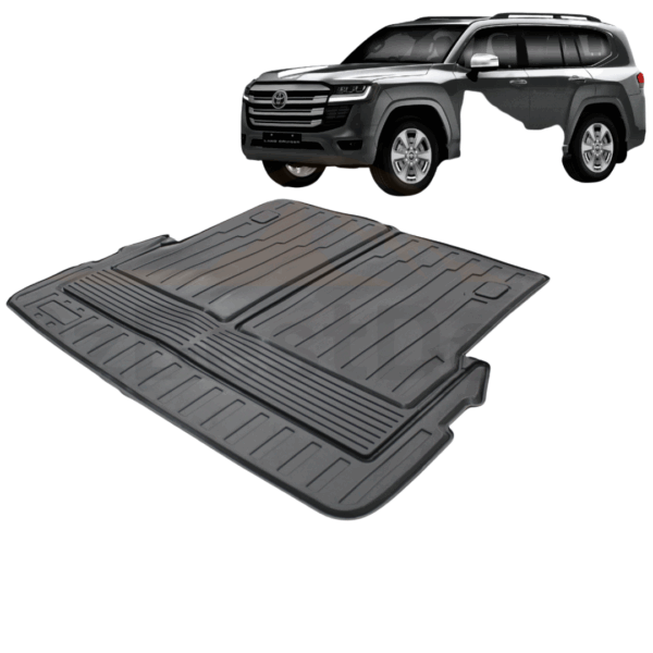 3D TPE Boot Mat Liner suits Landcruiser 300 Series