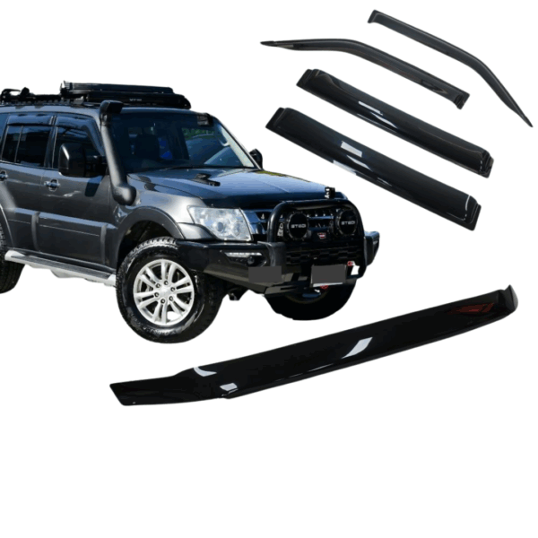 Bonnet Protector & Weather Shields suits Mitsubishi Pajero