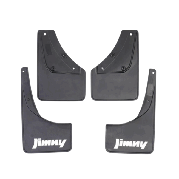Suzuki Jimny Generation 4 2019+ Mudflap (Jimny Logo) - Black