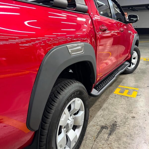 Toyota Hilux Revo Steel Side Steps