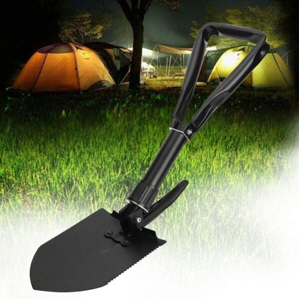 Multi-Purpose Shovel with Case for Camping