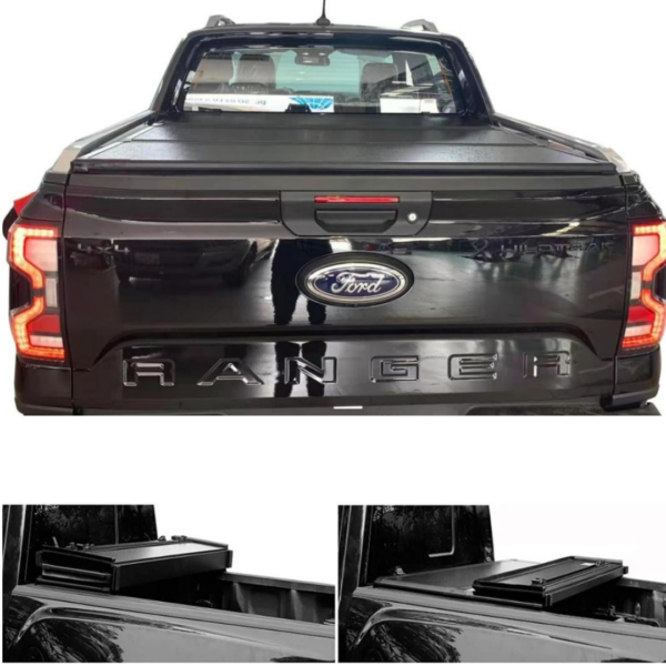 Hard Tri Fold Cover for Ford Ranger (T9) Wildtrak (DC) 2023+