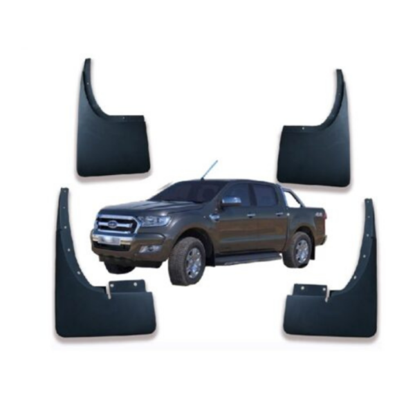 Ford Ranger (T6/T7/T8) 2012+ Front-Rear Mudguards Set