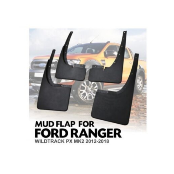 Ford Ranger (T6/T7/T8) 2012+ Front-Rear Mudguards Set