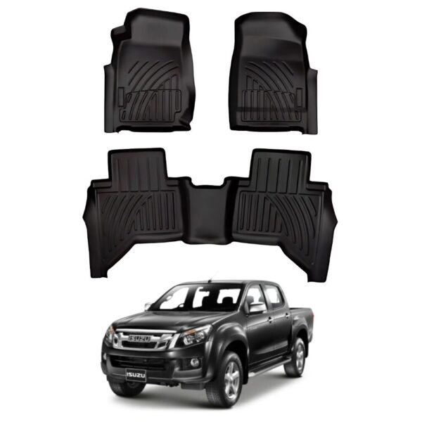 Isuzu D-Max 2012-2016 Floor Mats TPE (4DRS)