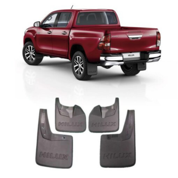 Toyota Hilux 2015+ Front-Rear Mudguards Set