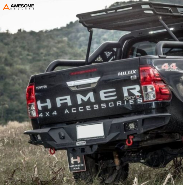 Toyota Hilux (Revo) 2015-2020 Iron Type Rear Bumper